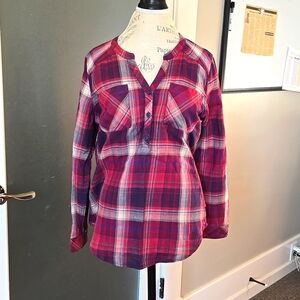 Eddie Bauer Cotton Plaid Shirt
